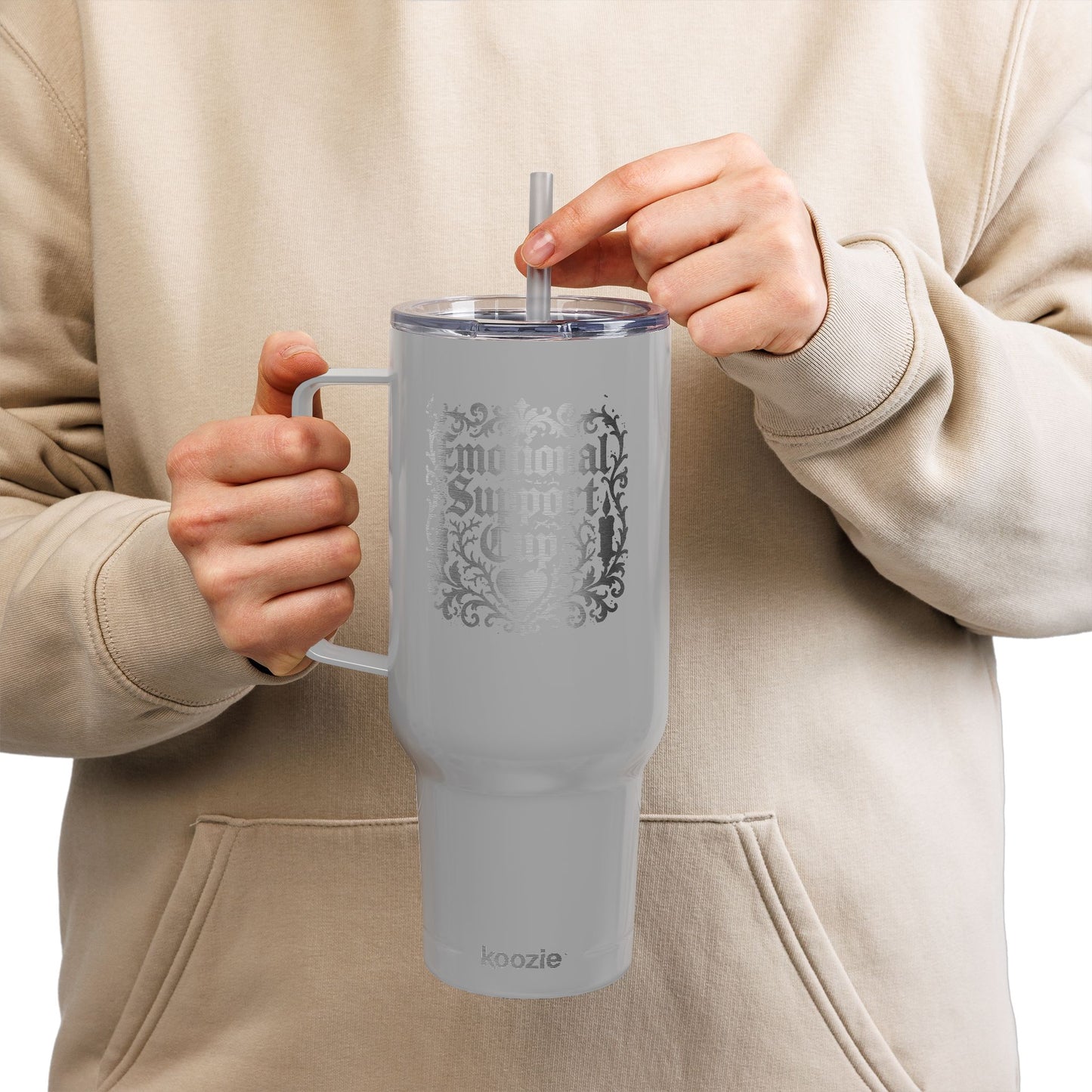 “Emotional Support” Insulated Tumbler