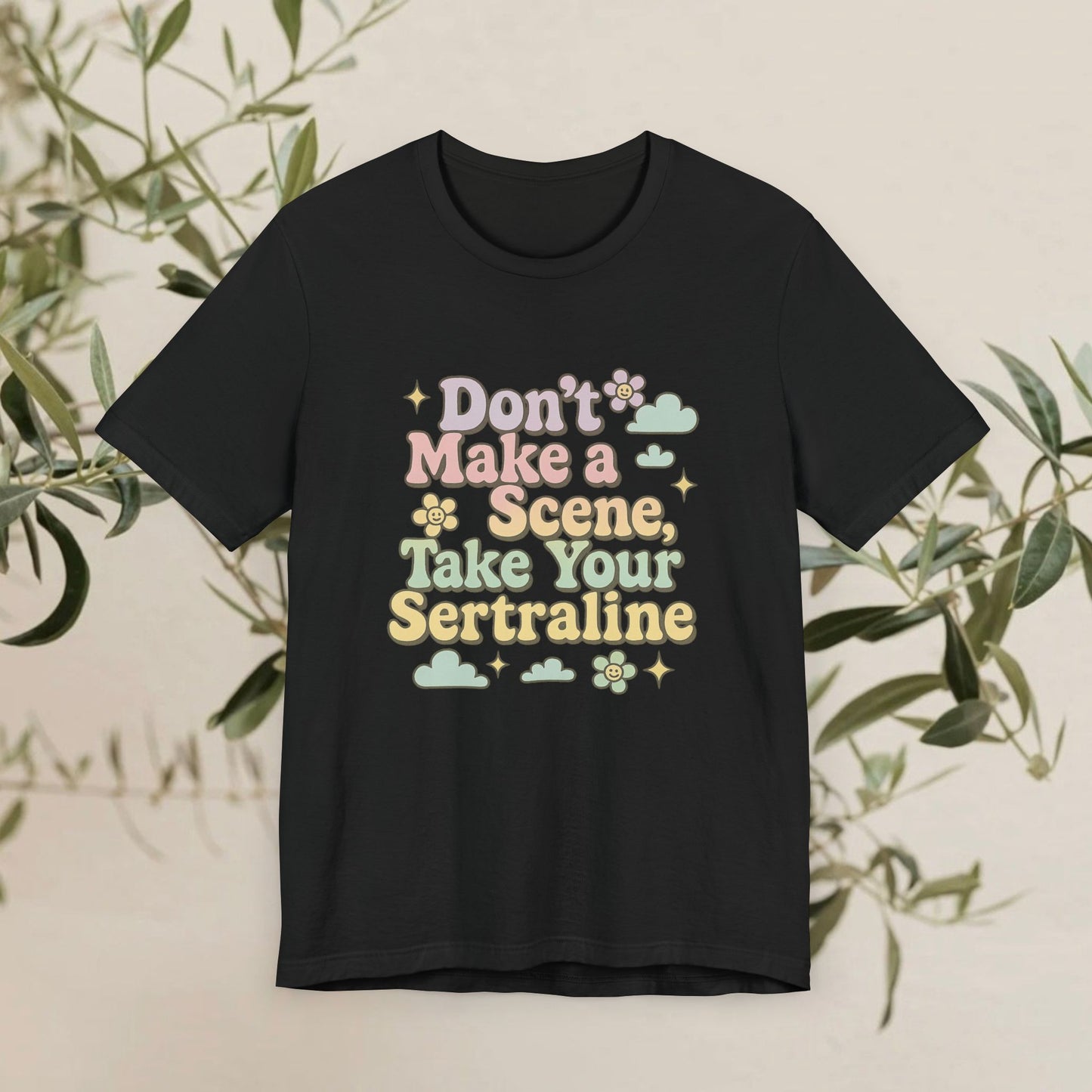 Funny Mental Health Unisex Jersey T-Shirt, Motivational Tee, Self-Care Gift, Unique Quote Shirt, Comfortable Casual Wear