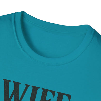 Witty Graphic Tee - 'Wife, Whore, Mistress, Maid, Mother' Unisex Softstyle T-Shirt, Casual Wear, Funny Gifts, Family Humor, Statement Shirt