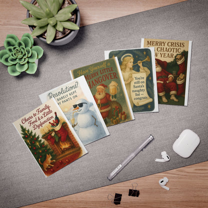 Greeting Cards - Sarcastic Holiday 5-Pack