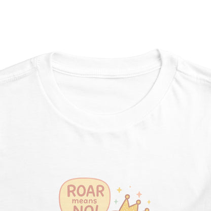 Cute Dinosaur Toddler Tee - "Roar No!" - Fun Baby Shirt, Kids Gift, Birthday Outfit, Playdate Top, Summer Apparel