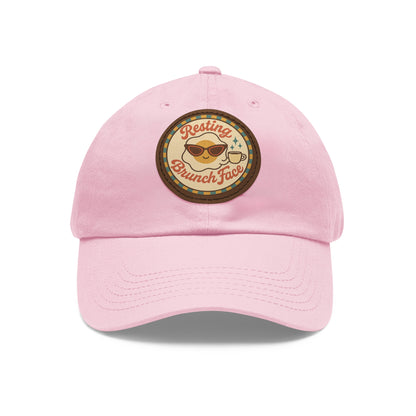 Resting Brunch Face Hat, Stylish Cap for Brunch Lovers, Comfortable Leisure Hat, Casual Everyday Wear
