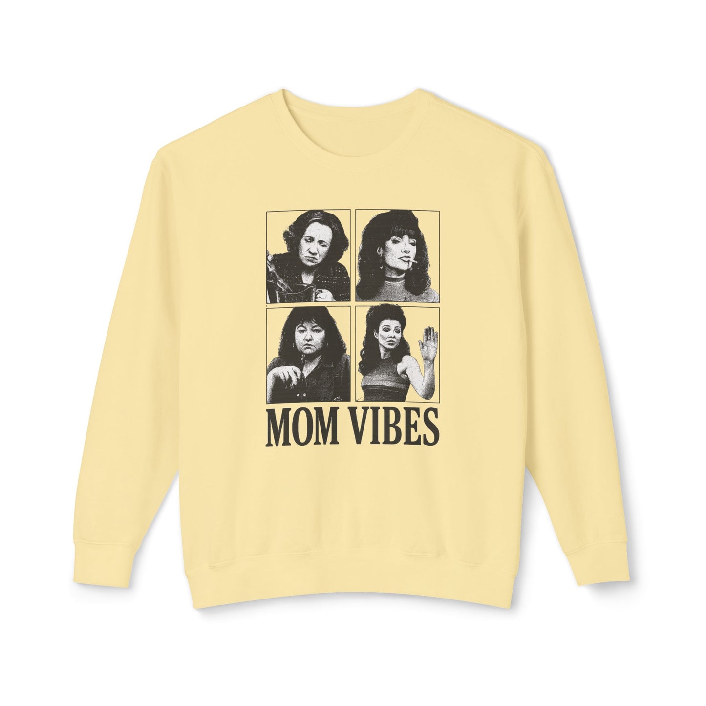 Mom Vibes Crewneck Sweatshirt - Lightweight Unisex Sweater for Casual Wear, Perfect Gift for Mother's Day, Birthdays, Everyday [...]