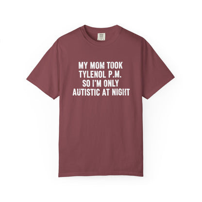 Humorous Autism Awareness T-Shirt, Unisex Tee, Funny Gift for Mom, Comfortable Casual Wear, Autism Support Apparel