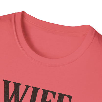 Witty Graphic Tee - 'Wife, Whore, Mistress, Maid, Mother' Unisex Softstyle T-Shirt, Casual Wear, Funny Gifts, Family Humor, Statement Shirt