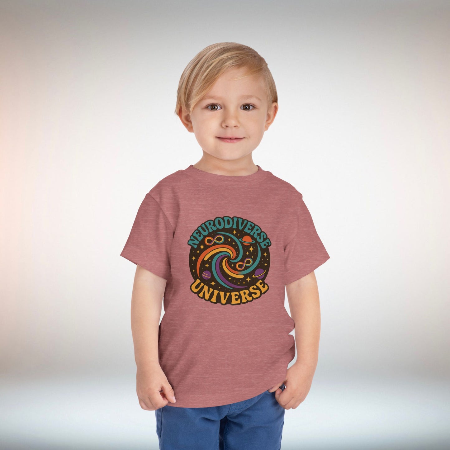 Neurodiverse Universe Toddler Tee - Fun Graphic Kids T-Shirt, Gift for Neurodivergent Kids, Playful Toddler Outfit, Unique Kids [...]