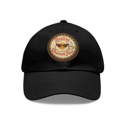 Resting Brunch Face Hat, Stylish Cap for Brunch Lovers, Comfortable Leisure Hat, Casual Everyday Wear