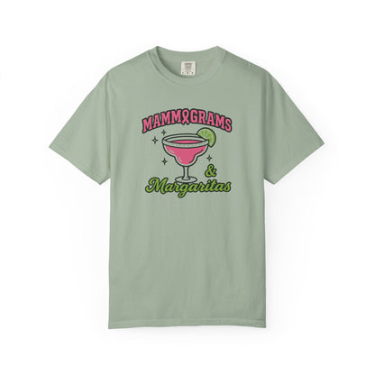 Breast Cancer Awareness Mammograms and Margaritas T-Shirt