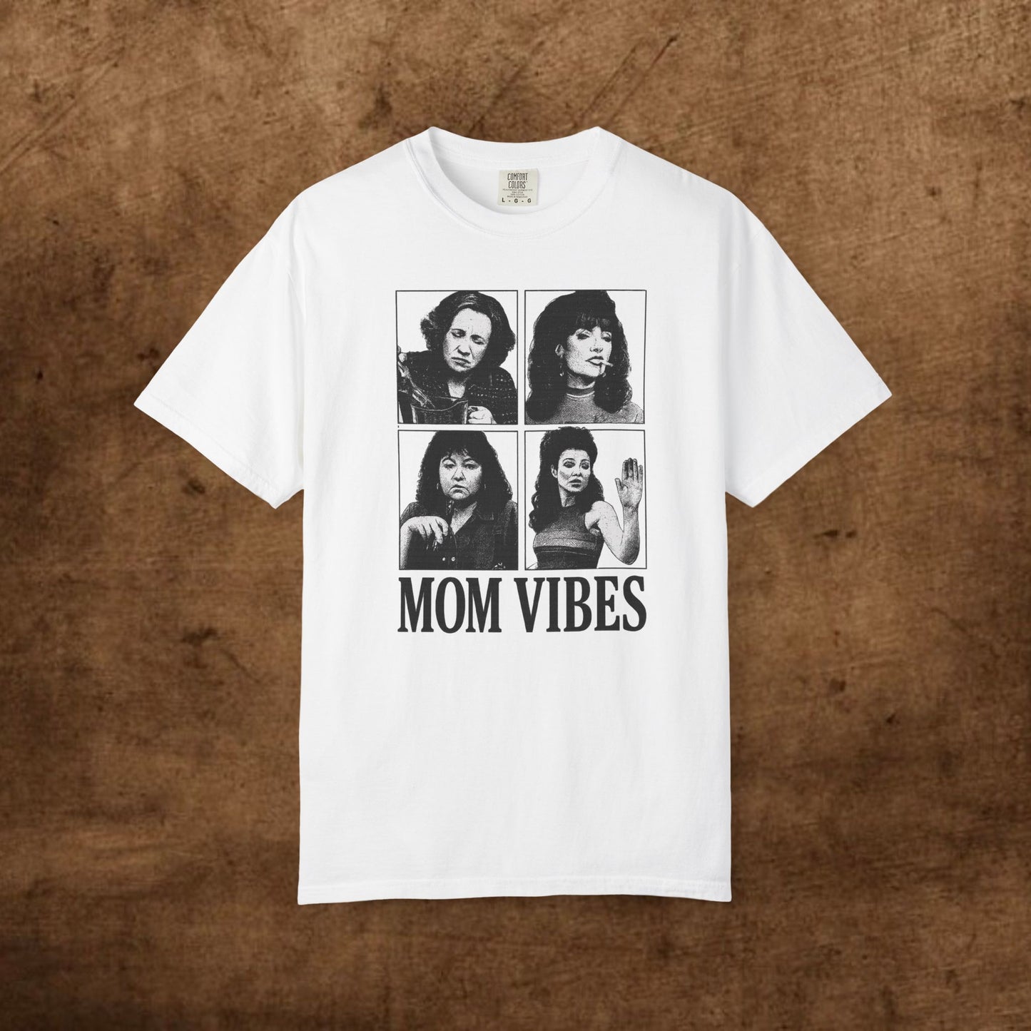 Mom Vibes Unisex T-Shirt, Trendy Tee for Moms, Gift for Mother's Day, Casual Fashion, Comfortable Everyday Wear