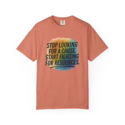 Colorful Autism Activism T-Shirt, Unisex Statement Tee