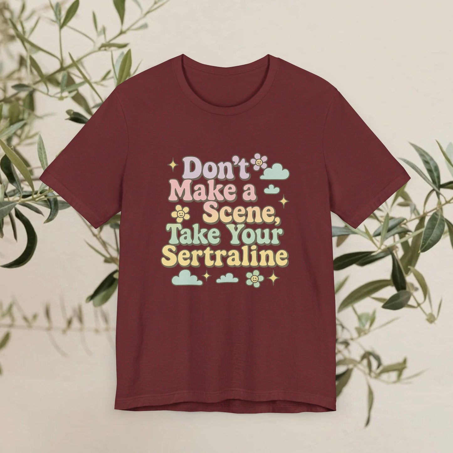 Funny Mental Health Unisex Jersey T-Shirt, Motivational Tee, Self-Care Gift, Unique Quote Shirt, Comfortable Casual Wear