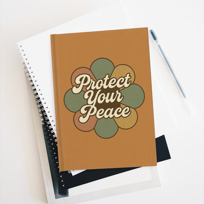 Protect Your Peace Journal - Ruled Line, Motivational Notebook, Self-Care Journal, Gratitude Journal, Mental Wellness Diary, Thought [...]