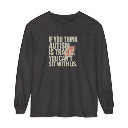 Autism Awareness Long Sleeve Tee, Unisex Casual Wear, Equality Shirt, Gift for Allies, Awareness Month Apparel