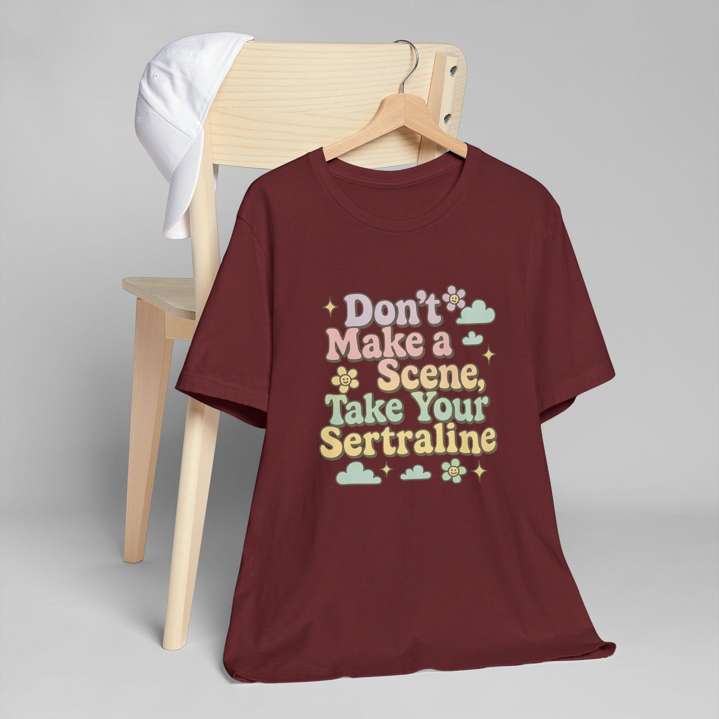 Funny Mental Health Unisex Jersey T-Shirt, Motivational Tee, Self-Care Gift, Unique Quote Shirt, Comfortable Casual Wear