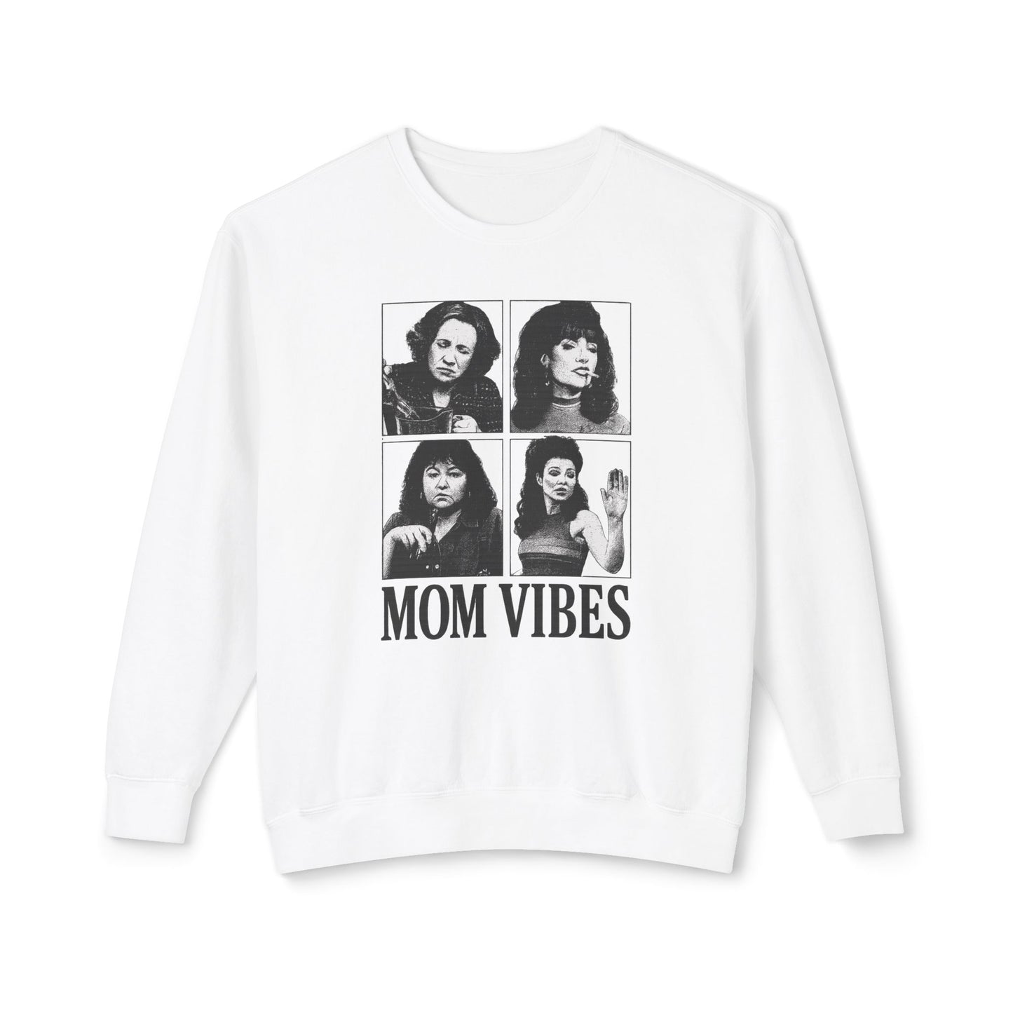 Mom Vibes Crewneck Sweatshirt - Lightweight Unisex Sweater for Casual Wear, Perfect Gift for Mother's Day, Birthdays, Everyday [...]