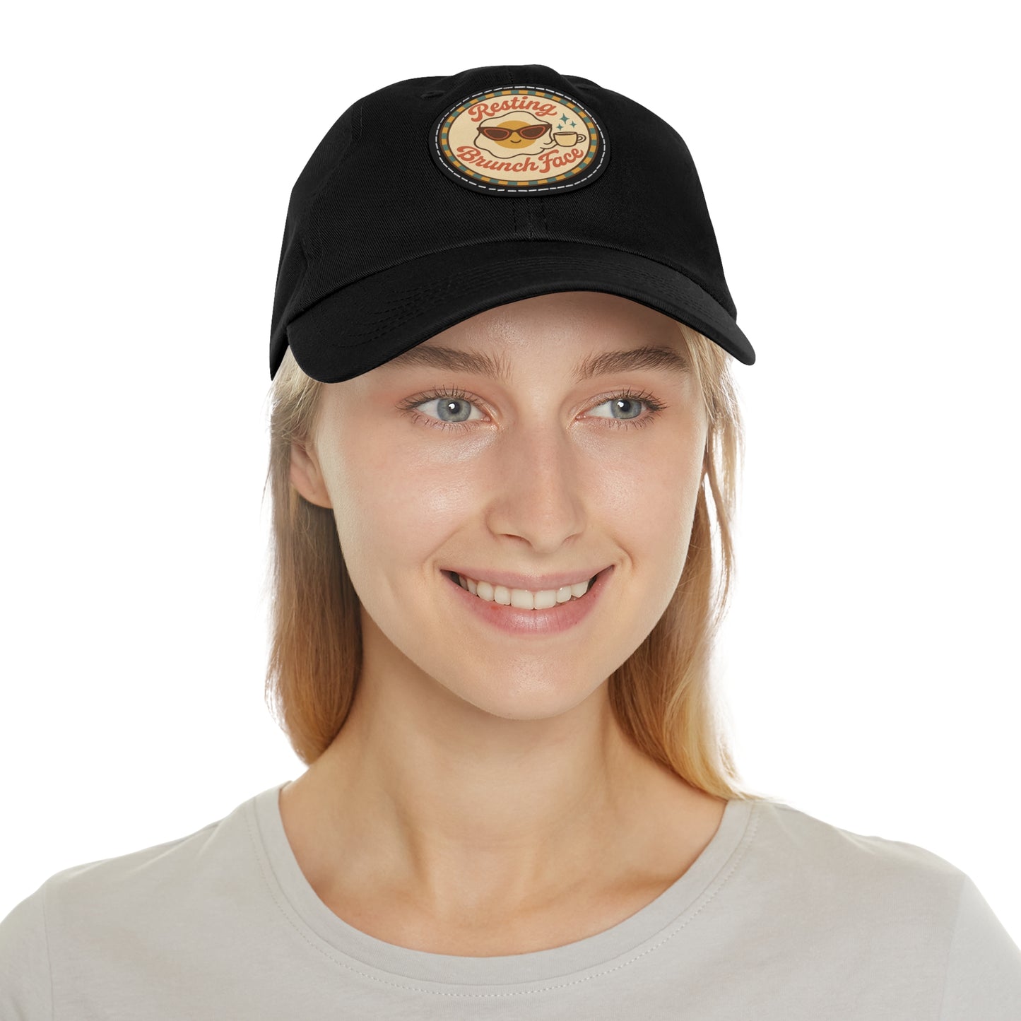 Resting Brunch Face Hat, Stylish Cap for Brunch Lovers, Comfortable Leisure Hat, Casual Everyday Wear