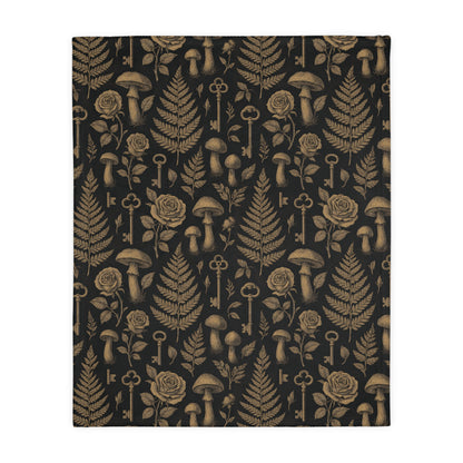 Bohemian Velvet Blanket | Cozy Microfiber Throw with Floral & Key Design, Perfect for Home Decor, Gift for Nature Lovers, Fall Decor, [...]