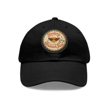 Resting Brunch Face Hat, Stylish Cap for Brunch Lovers, Comfortable Leisure Hat, Casual Everyday Wear