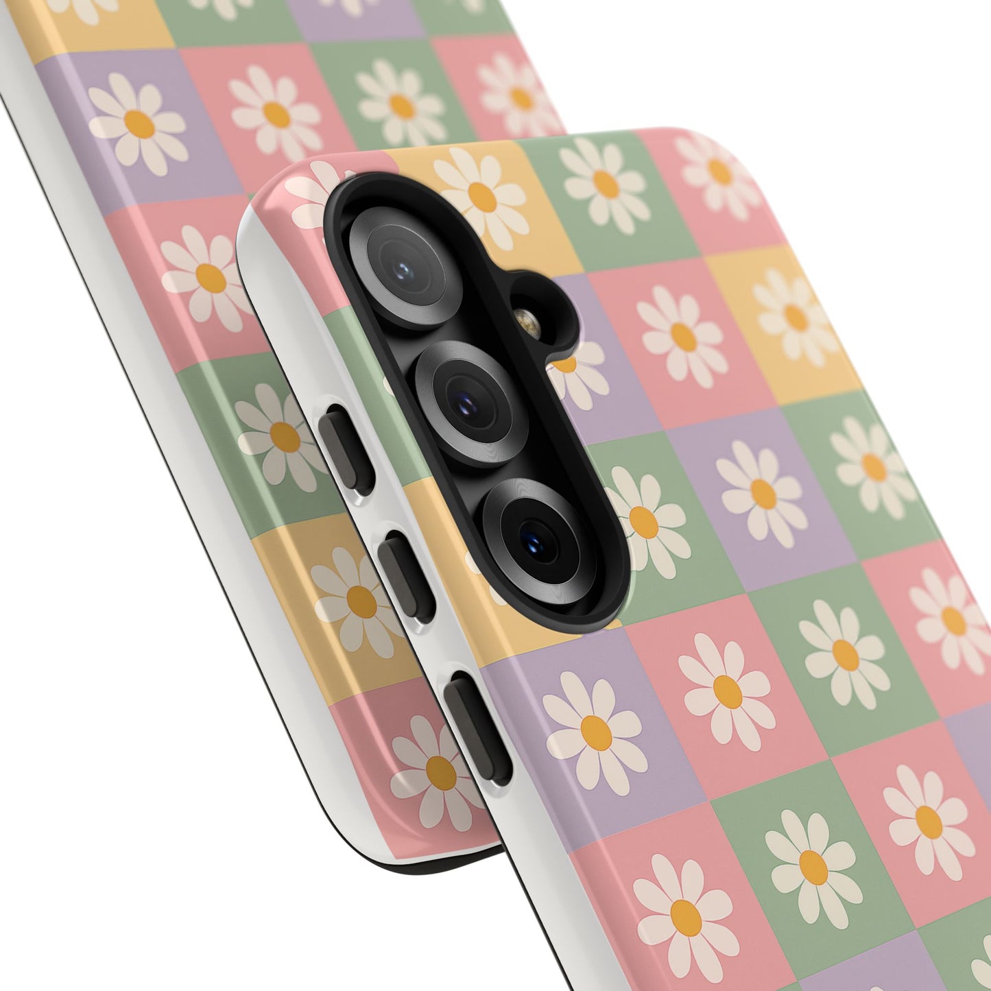 Floral Phone Case, Cute Pastel Flower Case, Tough Phone Cover, Stylish Phone Accessory, Gifts for Her, Summer Vibes