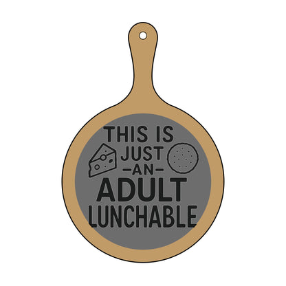 Engraved Charcuterie Board - Perfect for Entertaining, Unique Gift for Adults, Cheesy Birthday Party, Kitchen Decor