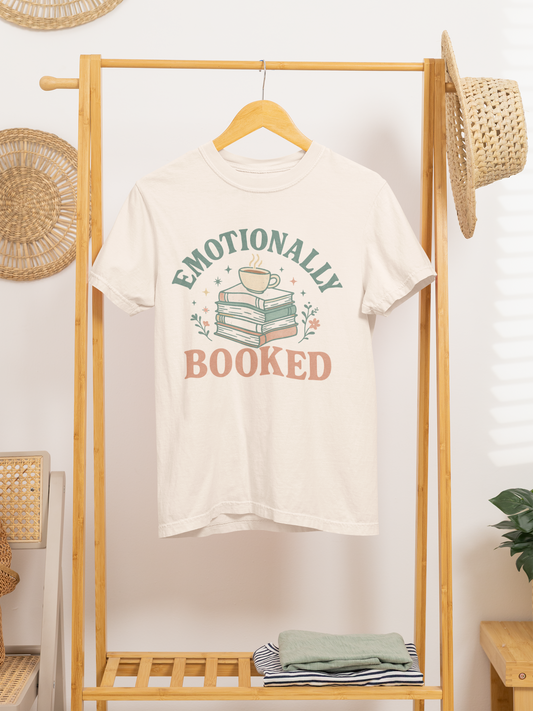 Emotional Book Lover T-shirt, Unisex Tee