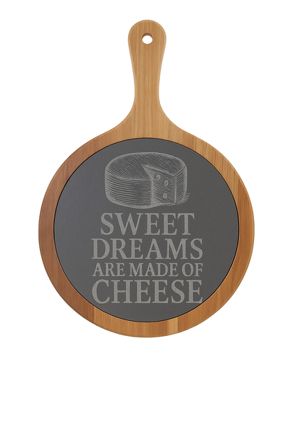 Engraved Charcuterie Board - Perfect for Cheese Lovers, Gift for Foodies, Wedding, Housewarming, Kitchen Decor