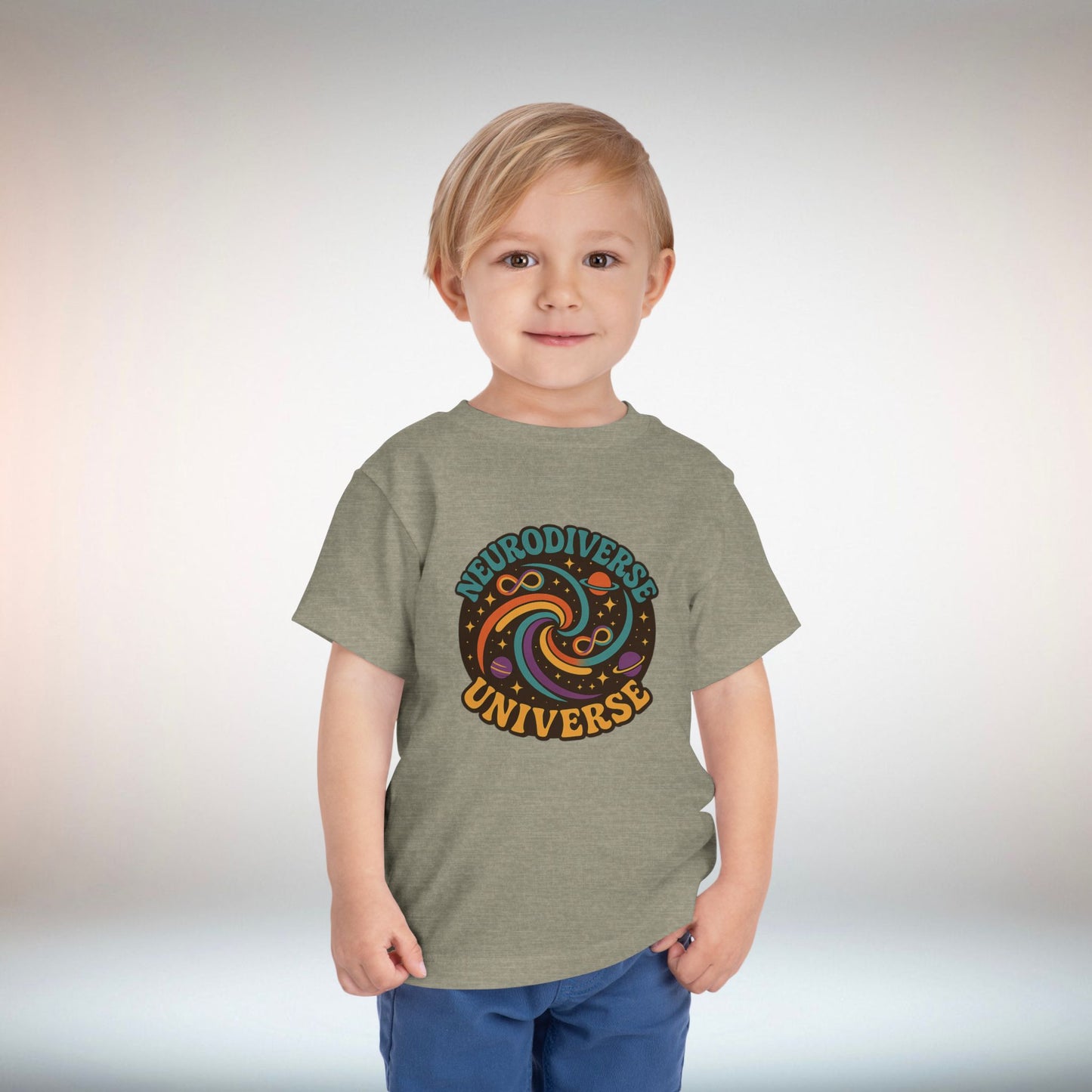 Neurodiverse Universe Toddler Tee - Fun Graphic Kids T-Shirt, Gift for Neurodivergent Kids, Playful Toddler Outfit, Unique Kids [...]