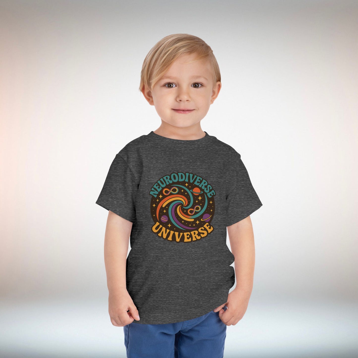 Neurodiverse Universe Toddler Tee - Fun Graphic Kids T-Shirt, Gift for Neurodivergent Kids, Playful Toddler Outfit, Unique Kids [...]