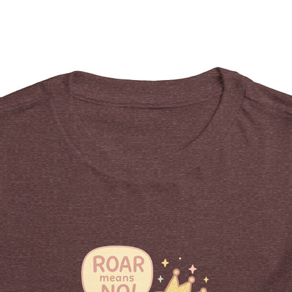Cute Dinosaur Toddler Tee - "Roar No!" - Fun Baby Shirt, Kids Gift, Birthday Outfit, Playdate Top, Summer Apparel