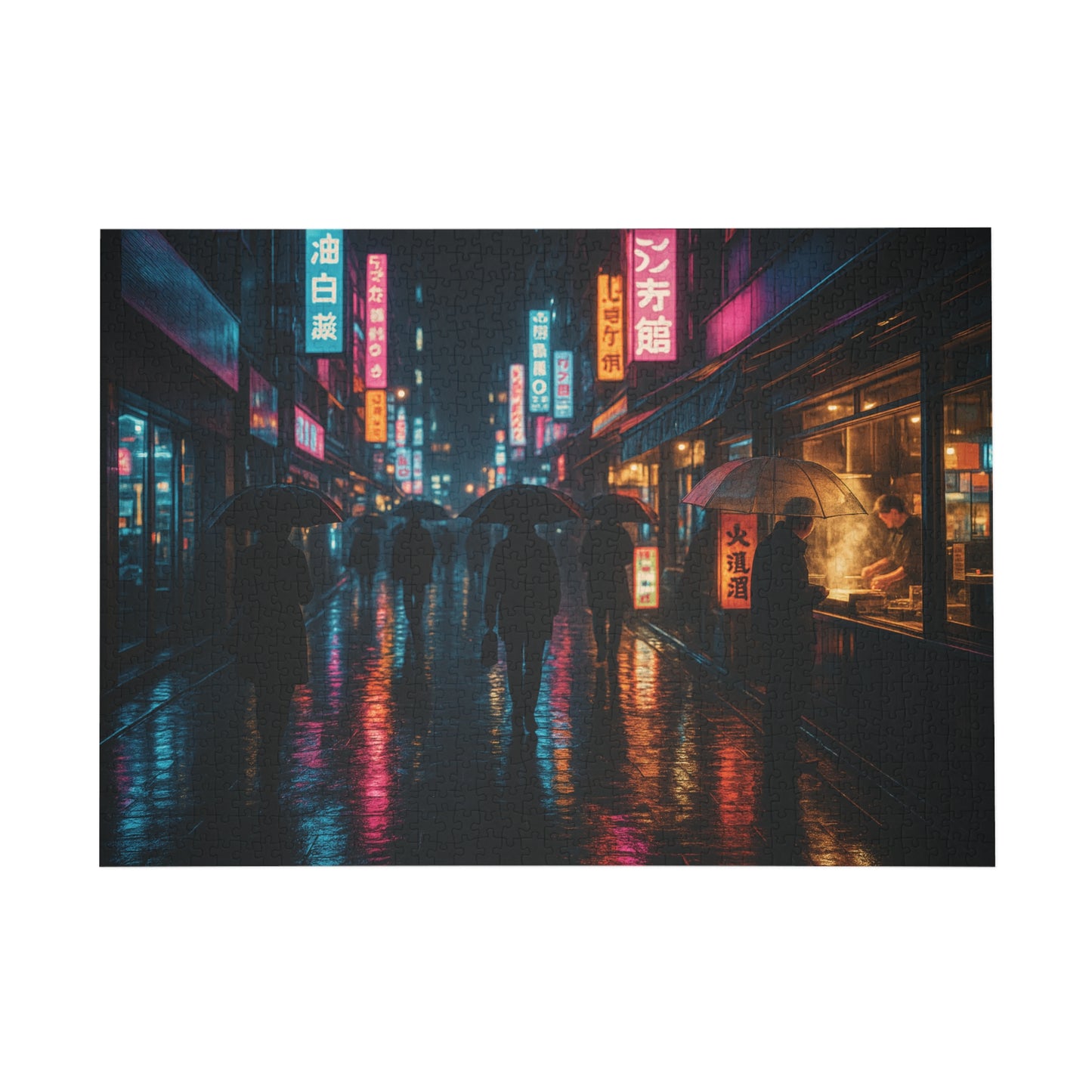 Neon City Puzzle - 1000-Piece Urban Nightlife Jigsaw, Perfect for Family Game Night, Cozy Evenings, Rainy Day Activity, Gift for [...]
