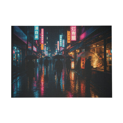 Neon City Puzzle - 1000-Piece Urban Nightlife Jigsaw, Perfect for Family Game Night, Cozy Evenings, Rainy Day Activity, Gift for [...]