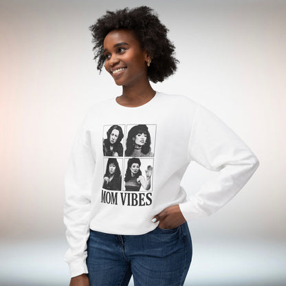 Mom Vibes Crewneck Sweatshirt - Lightweight Unisex Sweater for Casual Wear, Perfect Gift for Mother's Day, Birthdays, Everyday [...]