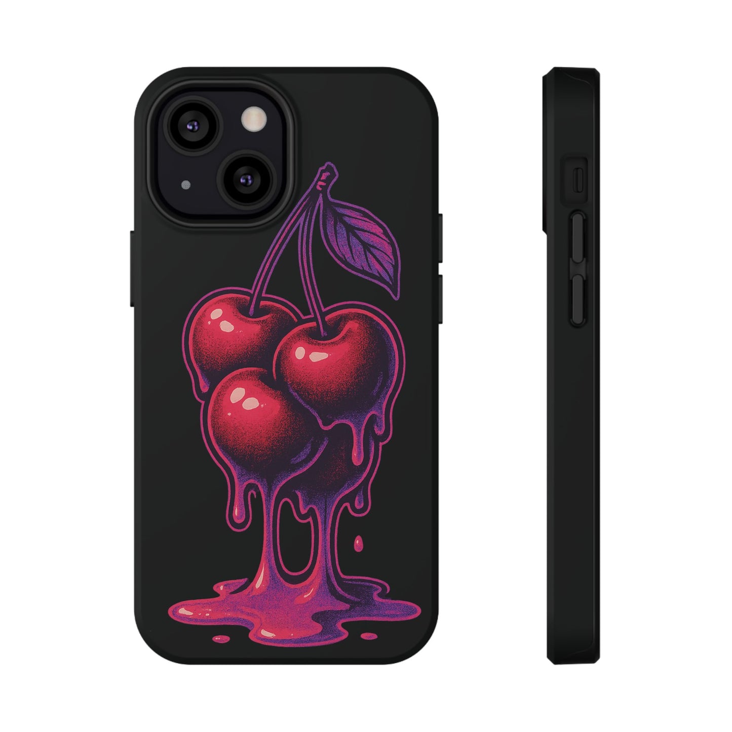 Impact-Resistant Cherry Phone Case, Cute Cherry Phone Cover, Stylish Phone Protector, Fun Phone Case, Unique Gift for Teens