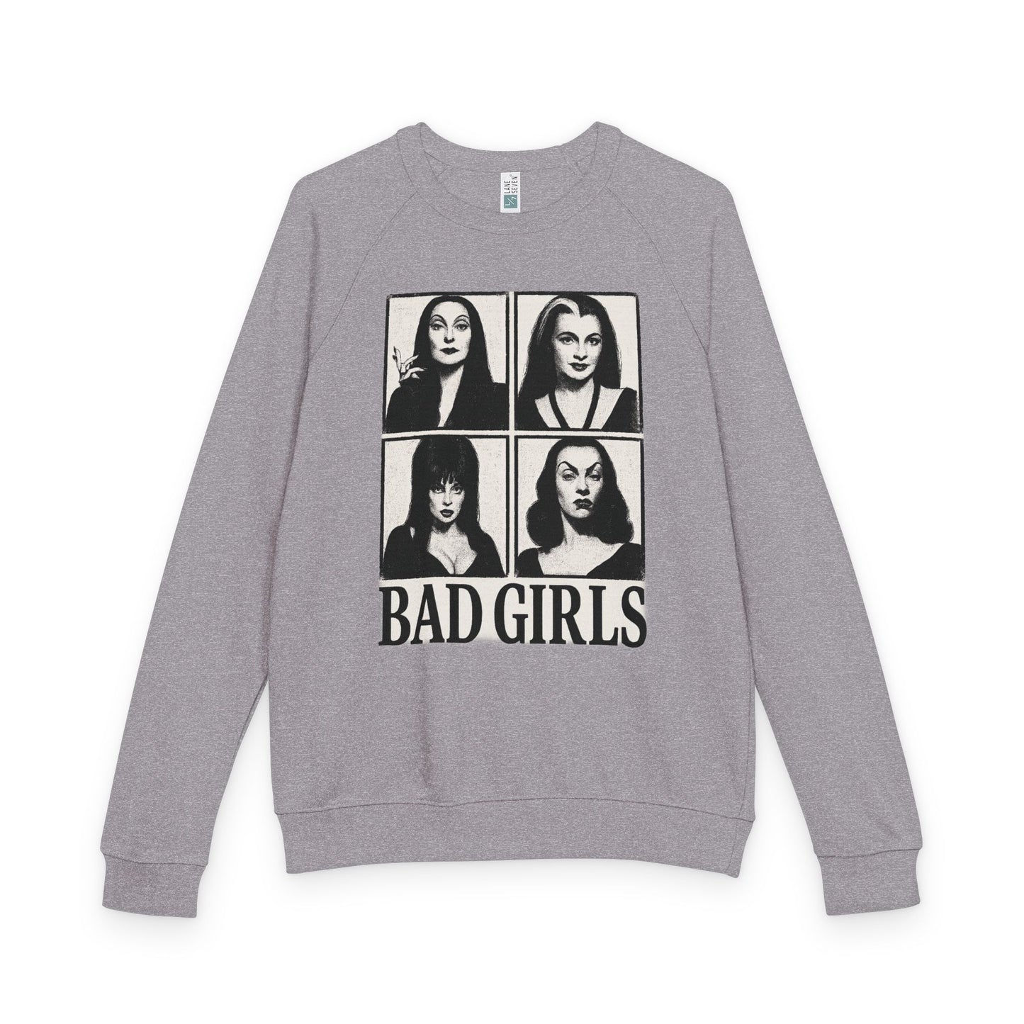 Unisex Bad Girls French Terry Raglan Crewneck Sweatshirt, Cozy Casual Wear, Perfect for Fall, Halloween, and Everyday Style, Unique [...]