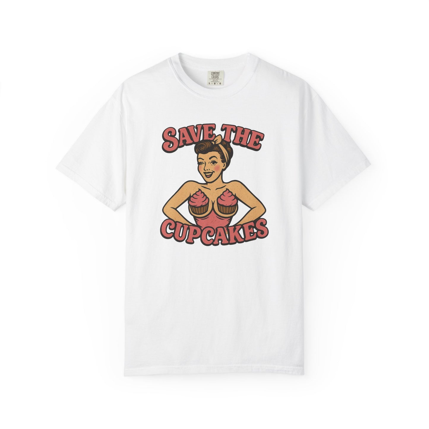 Save the Cupcakes Breast Cancer Awareness Unisex T-shirt