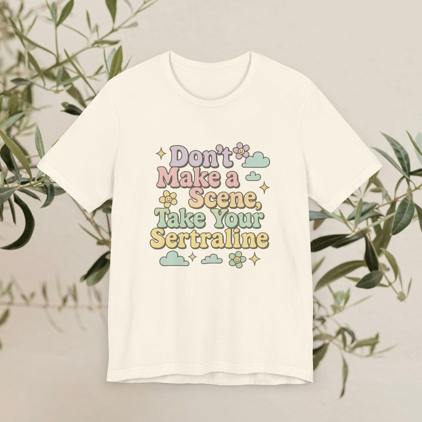 Funny Mental Health Unisex Jersey T-Shirt, Motivational Tee, Self-Care Gift, Unique Quote Shirt, Comfortable Casual Wear