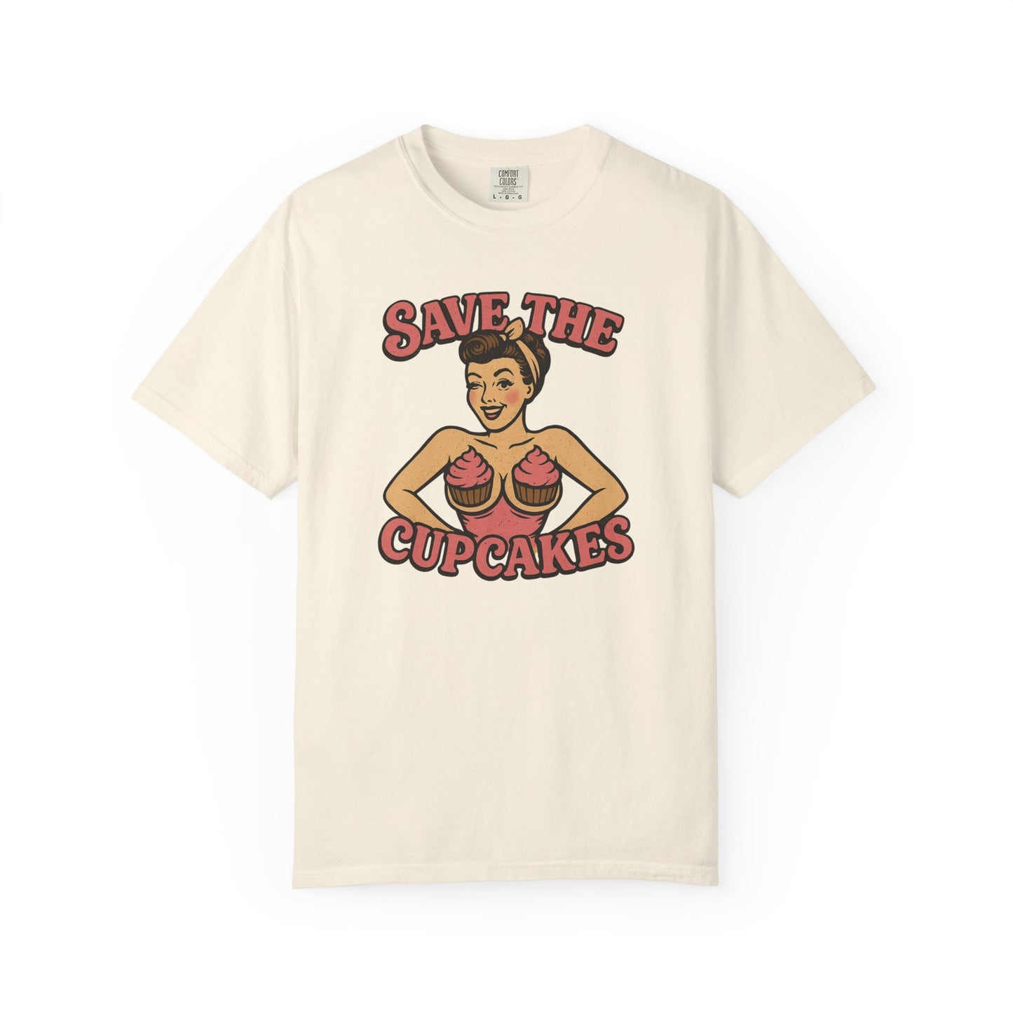 Save the Cupcakes Breast Cancer Awareness Unisex T-shirt
