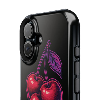 Impact-Resistant Cherry Phone Case, Cute Cherry Phone Cover, Stylish Phone Protector, Fun Phone Case, Unique Gift for Teens