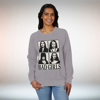 Unisex Bad Girls French Terry Raglan Crewneck Sweatshirt, Cozy Casual Wear, Perfect for Fall, Halloween, and Everyday Style, Unique [...]