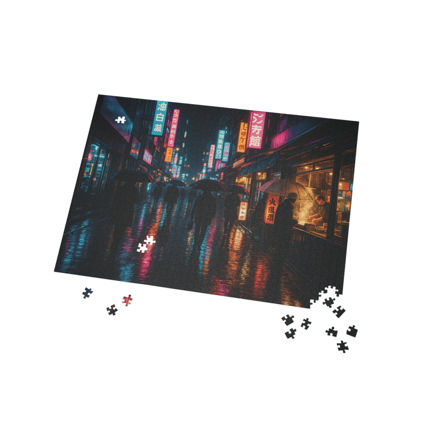 Neon City Puzzle - 1000-Piece Urban Nightlife Jigsaw, Perfect for Family Game Night, Cozy Evenings, Rainy Day Activity, Gift for [...]
