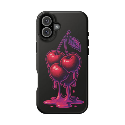 Impact-Resistant Cherry Phone Case, Cute Cherry Phone Cover, Stylish Phone Protector, Fun Phone Case, Unique Gift for Teens