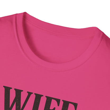 Witty Graphic Tee - 'Wife, Whore, Mistress, Maid, Mother' Unisex Softstyle T-Shirt, Casual Wear, Funny Gifts, Family Humor, Statement Shirt