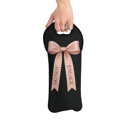 Elegant Wine Tote Bag for Special Occasions, Gift for Wine Lovers, Party Accessories, Engagement Celebrations, Unique Barware