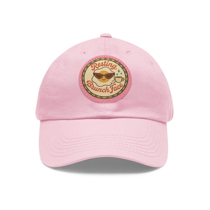 Resting Brunch Face Hat, Stylish Cap for Brunch Lovers, Comfortable Leisure Hat, Casual Everyday Wear
