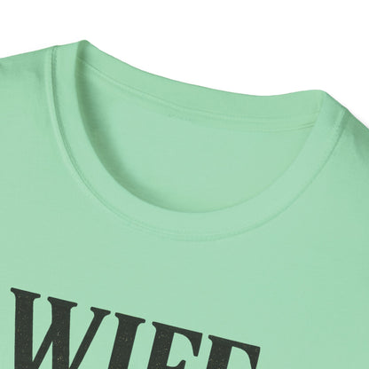 Witty Graphic Tee - 'Wife, Whore, Mistress, Maid, Mother' Unisex Softstyle T-Shirt, Casual Wear, Funny Gifts, Family Humor, Statement Shirt