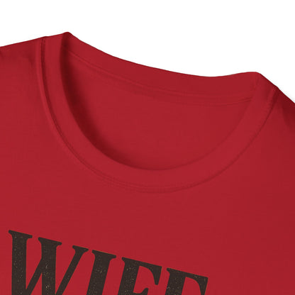 Witty Graphic Tee - 'Wife, Whore, Mistress, Maid, Mother' Unisex Softstyle T-Shirt, Casual Wear, Funny Gifts, Family Humor, Statement Shirt