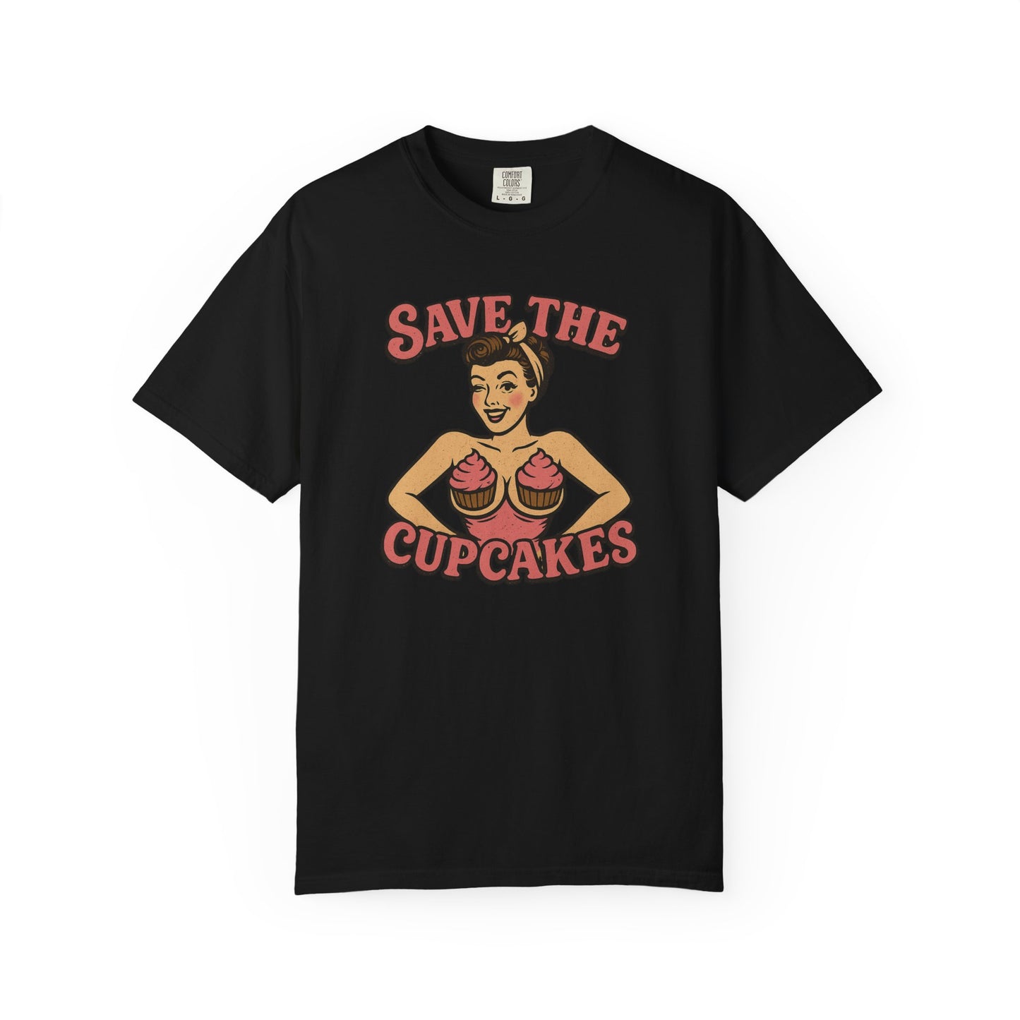 Save the Cupcakes Breast Cancer Awareness Unisex T-shirt