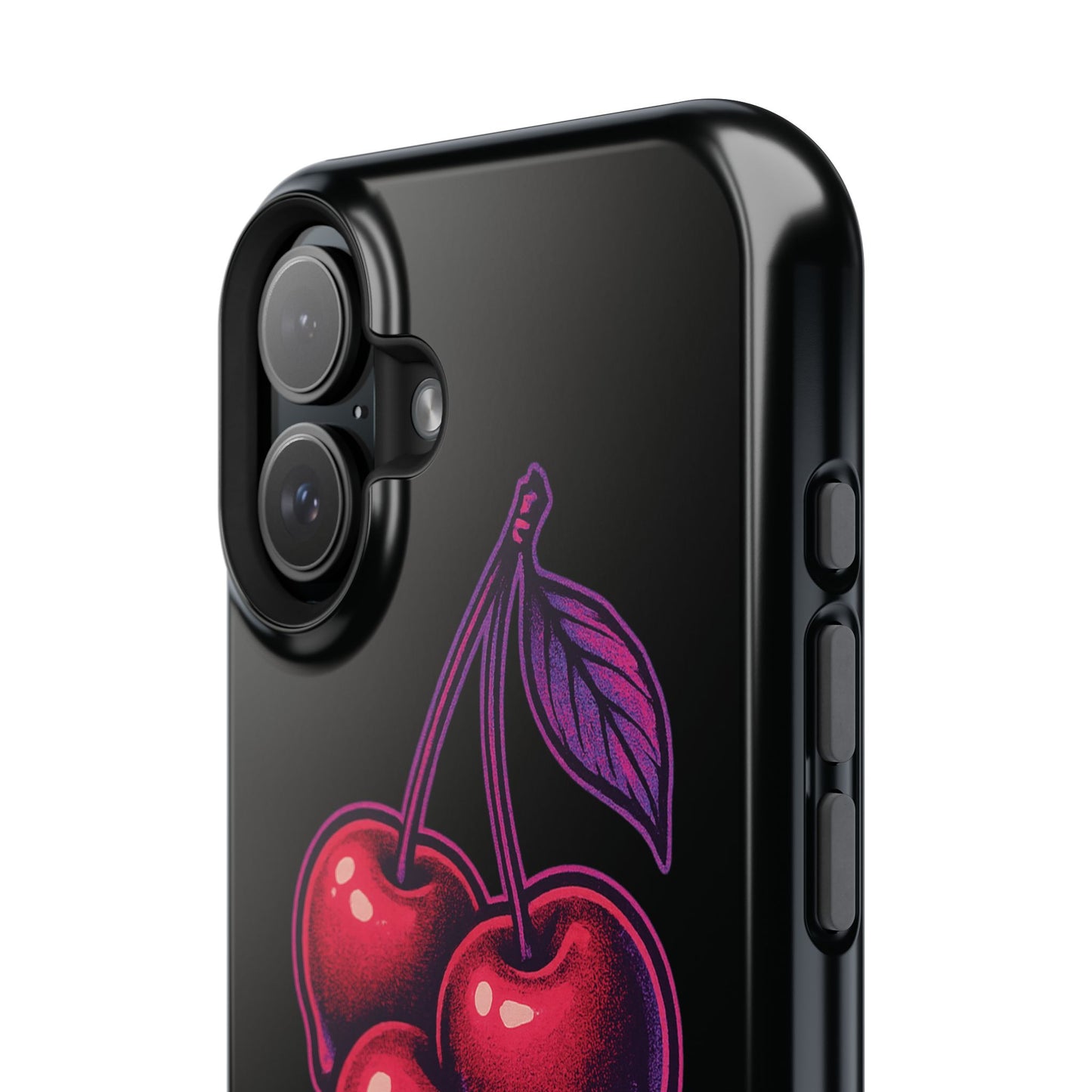 Impact-Resistant Cherry Phone Case, Cute Cherry Phone Cover, Stylish Phone Protector, Fun Phone Case, Unique Gift for Teens