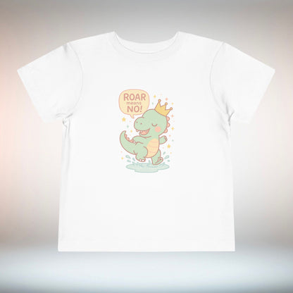 Cute Dinosaur Toddler Tee - "Roar No!" - Fun Baby Shirt, Kids Gift, Birthday Outfit, Playdate Top, Summer Apparel