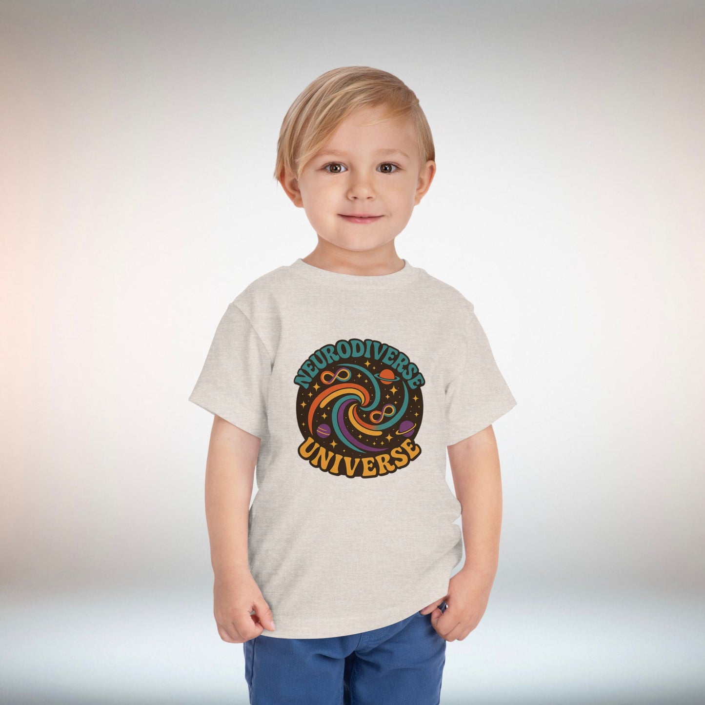 Neurodiverse Universe Toddler Tee - Fun Graphic Kids T-Shirt, Gift for Neurodivergent Kids, Playful Toddler Outfit, Unique Kids [...]